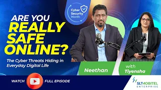 Cyber Security Awareness Month Podcast -One Click Away- How Cybercriminals target you everyday