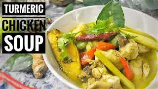 Download Turmeric Chicken Soup Recipe (Gai Tom Kamin) | Thai Girl in the Kitchen MP3