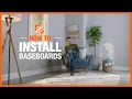 How to Install Baseboards The Home Depot