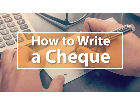 Download MP3 How to Write a Cheque