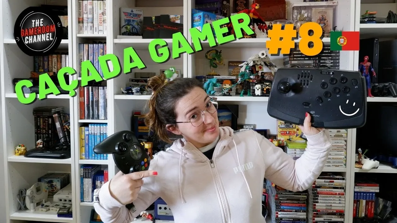 ✅CAÇADA GAMER #8: SEGA SATURN + ARCADE STICK + XBOX CLASSICA✅