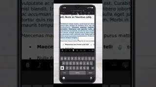 How To Adjust Line Spacing In Ms Word App On IPhone Shorts 