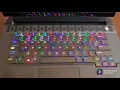 Using the Alienware Command Center for my Alienware M15 R2 with a Per-key RGB keyboard