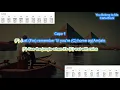 You Belong to Me capo 1 by Carla Bruni play along with scrolling guitar chords and
