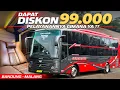 Lagu SLEEPER BUS ANDALAN WARGA BANDUNG KE MALANG‼️Trip Bandung - Malang with Juragan 99 Trans