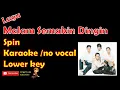 Download Lagu Malam Semakin Dingin :Spin: karaoke /no vocal  [ lower key ]