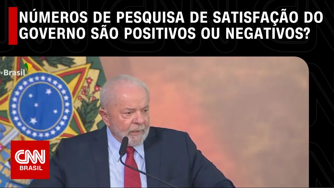 Números de pesquisa de satisfação do governo são positivos ou negativos? | O GRANDE DEBATE