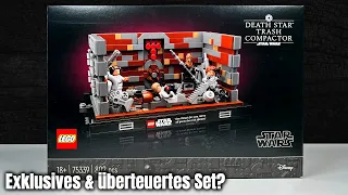Krasse Funktion & Minifiguren, aber harter Preis... | LEGO Star Wars 'Müllpresse' Review!| Set 75339