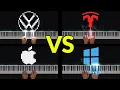 Download Lagu Company Logos played on Piano