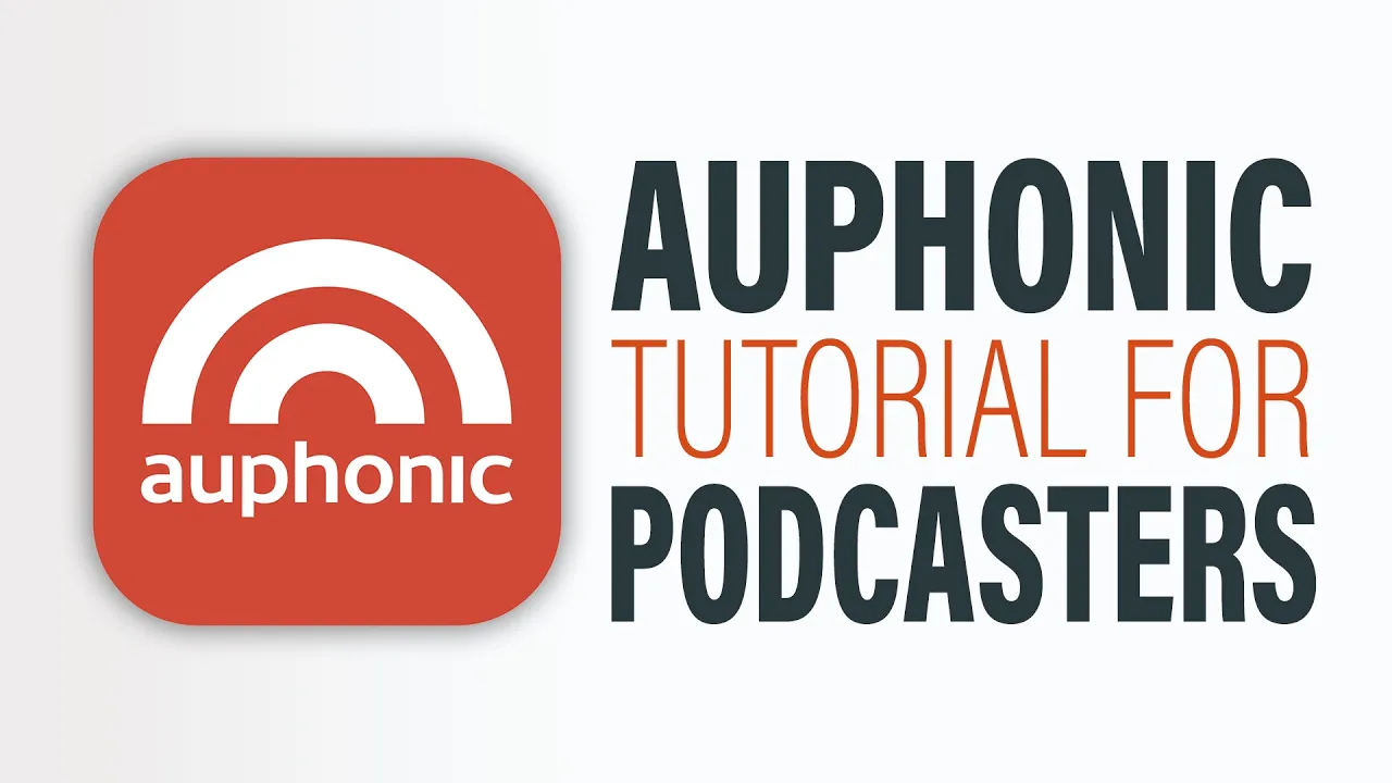 Auphonic podcast audio editing tutorial