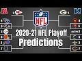 2020-21 NFL Playoff Game Predictions and Super Bowl Champion Projection