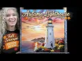AUTUMN LIGHTHOUSE - Learn How to Draw and Paint with Acrylics