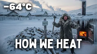 How We Heat our House at 64 C 83 F Yakutia Siberia