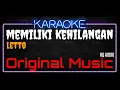 Download Lagu Karaoke Memiliki Kehilangan ( Original Music ) HQ Audio - Letto
