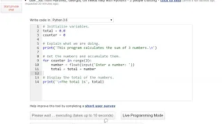 CIS 2 - Python 4 4 Accumulators
