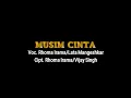 Download Lagu Rhoma Irama \u0026 Lata Mangeshkar - Musim Cinta (Official Lyric Video)