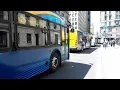 MTA B25 B26 B38 B103 Bus Action Downtown Brooklyn Section