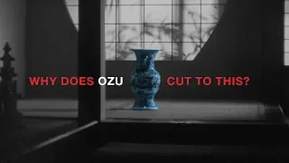 why did ozu cut to a vase