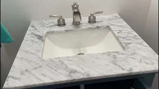 Eviva Britney 24 inch vanity review and install tips