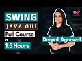 Full Course of Swing in Java Java GUI Advanced Java Hindi