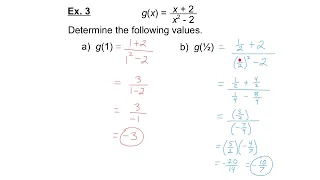 MCR3U 1-2 Function Notation