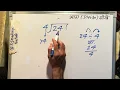 24 divided by 4 how to divide learn to divide in Hindi Surendra Khilery