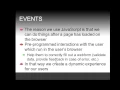 Introduction to JavaScript and events simple example of onload event
