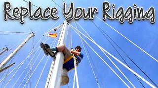 DYNEEMA [Part 1]: Replace Your Rigging | Sailing Wisdom
