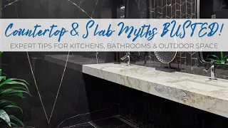 Countertop Slab Myths BUSTED Granite Quartz Marble Porcelain Slab Tips - Arizona Tile