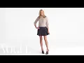 Jeanius Alexandra Michler in A Denim Skirt