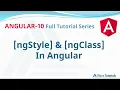 ngClass ngStyle directive in Angular Angular 10 Full Tutorial Series Wave Tutorials