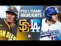 PADRES vs DODGERS Full Game Highlights July 2 2026 MLB Season
