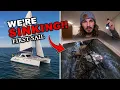 WE RE SINKING First Sail on My New Boat