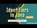 Identifiers in Java Malayalam