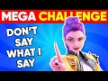Avoid Saying The Same Thing As Me Extreme Challenge