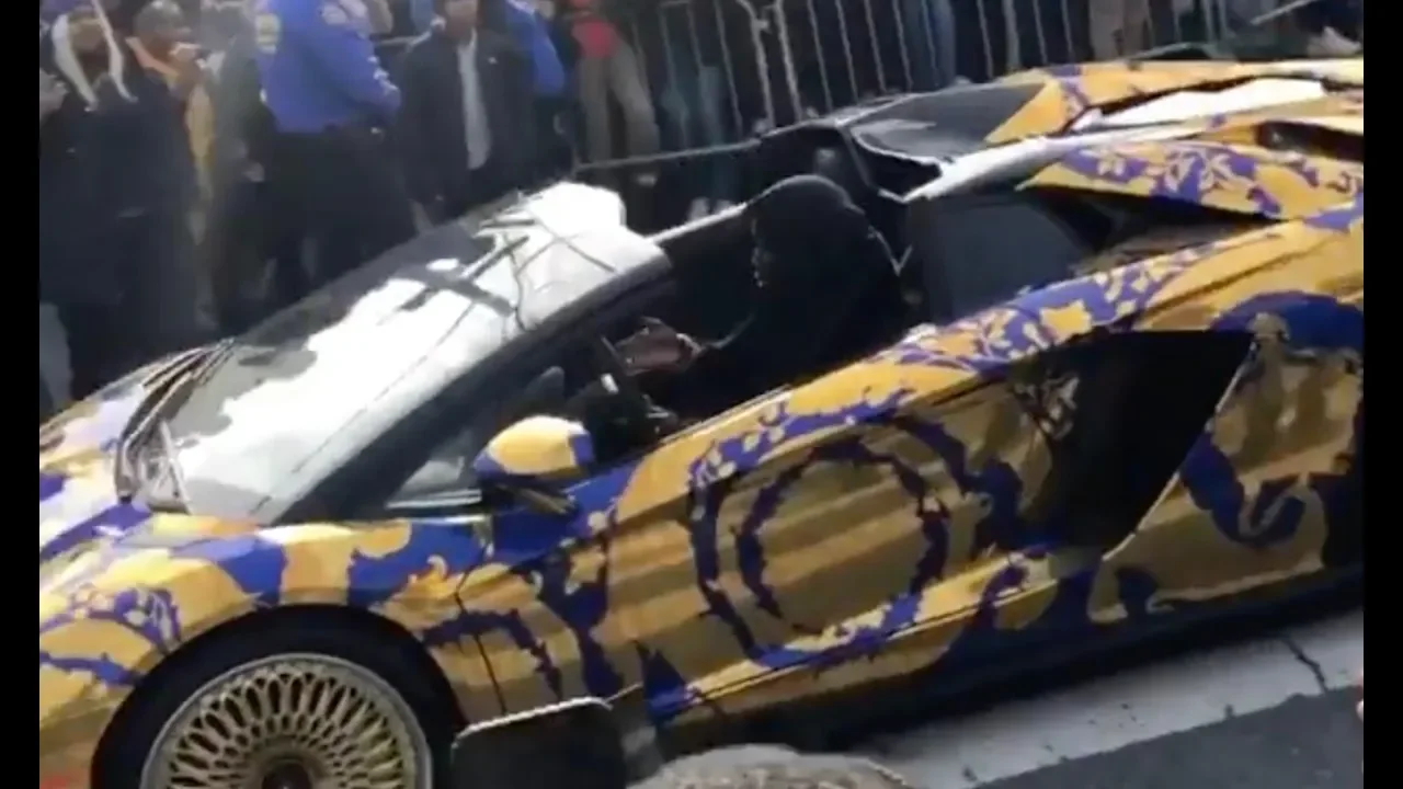 50 Cent Pulls Up To Pop Smoke Funeral In Brooklyn