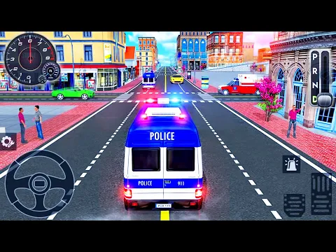 Download MP3 Police Ambulance Van Driving - 911 Rescue Emergency Simulator - Android GamePlay #2