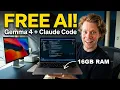 How to Run Gemma 4 Locally Free Ollama Claude Code