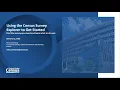 Using the Census Survey Explorer to Get Started