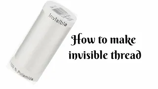 invisible thread for magic Handy gami