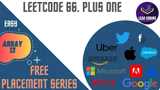 Leetcode 66 Plus One