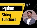 20 Python String Functions