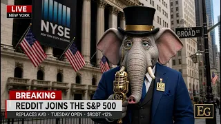 Reddit just got the call It joins the S P five hundred before Tuesday s open