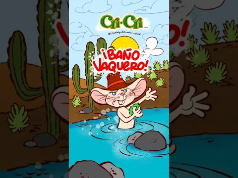 Baño Vaquero por el Día de la Higiene. 🧼🐁🤠🤣 #cricri #baño #ducha #vaquero #ratonvaquero #fyp #vamos