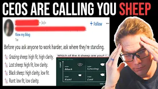 YOUR BOSS WANTS YOU TO BE A SHEEP AT WORK!