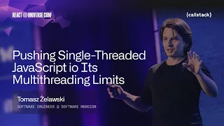 Worklets Everywhere Multithreading in React Native Tomasz Zelawski at React Universe Conf 2025