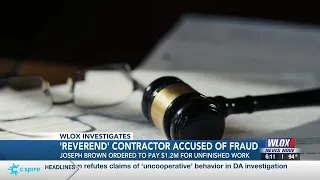 Contractor who identifies as reverend accused of stealing thousands from Coast families abandoni