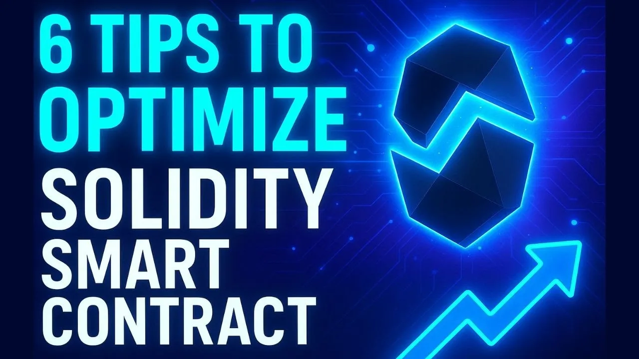 6 Pro Tips To Optimize Your Solidity Smart Contract 🚀 | Save Gas & Boost Performance