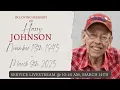 Harry Johnson Funeral Livestream 3-14-25