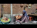 Lagu Wah nikmat banget‼️mirip ayam lodho ,makan malam bersama keluarga, masakan desa 